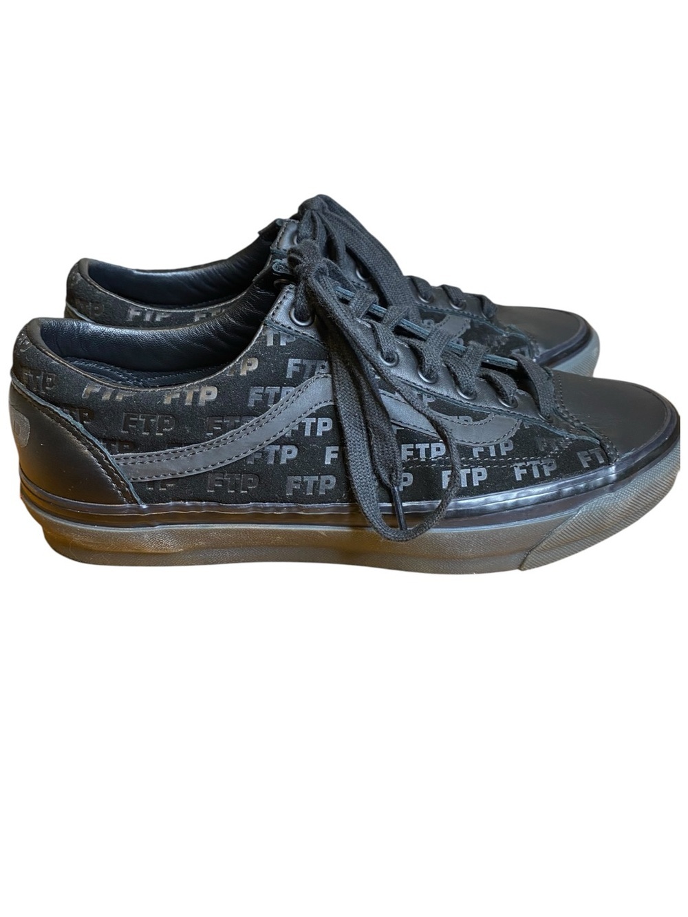 Vans FTP x OTW Old Skool Black Streetwear Rare Unisex Sneakers M 9.5 W 11